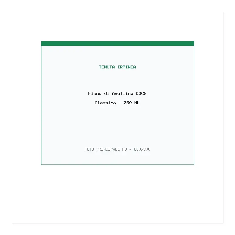 Fiano di Avellino DOCG Classico - 750 ML - Edizione #2 #16